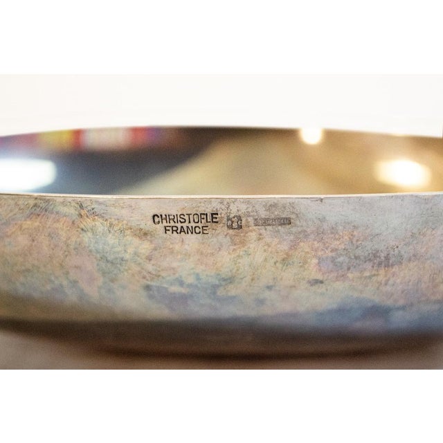 Lino Sabattini Silver-Plated Gallia Leaf Pocket Emptier by Lino Sabattini for Christofle, France, 1950s For Sale - Image 4 of 5