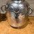 Decorative Pair Hammered Metal Table Lamps Polished Chrome Finish For Sale - Image 11 of 18