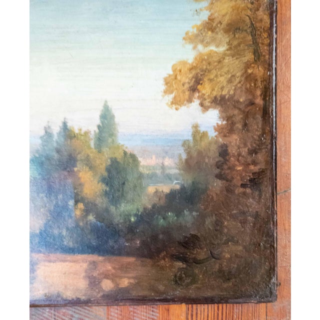19th Century Continental French or Italian Plein Air Landscape Painting For Sale In New York - Image 6 of 12