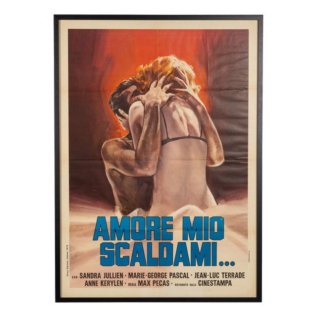 Vintage Italian Film Poster, 1973 For Sale
