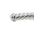 Metal David Yurman Cable Flex 4mm 925 Sterling Silver Cuff Bangle Bracelet For Sale - Image 7 of 9