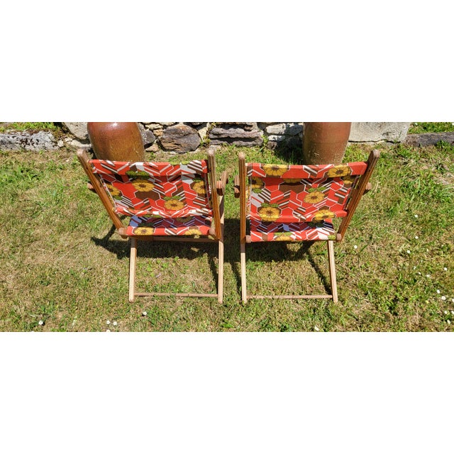 Vintage Folding Chairs, 1960s, Set of 2 For Sale - Image 3 of 9