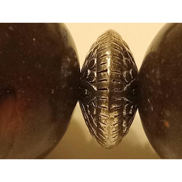 Antique Baltic Amber Necklace For Sale - Image 4 of 12