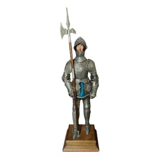 Early 20th Century Vintage Miniature Suit Of Armor For Sale