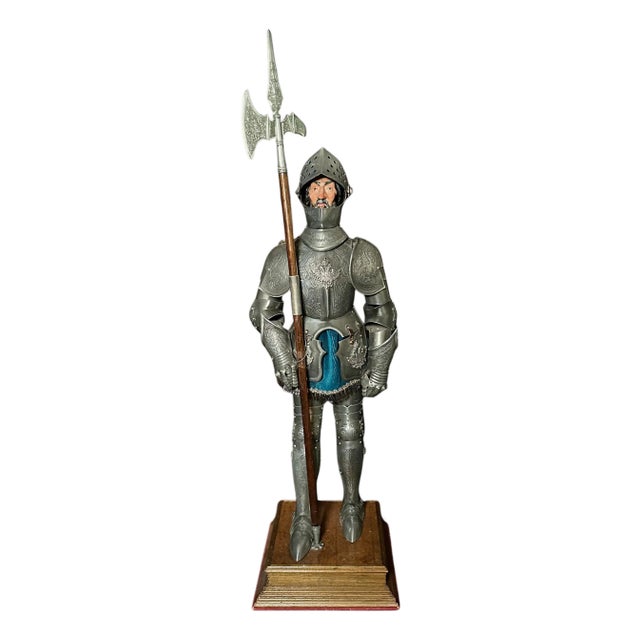 Early 20th Century Vintage Miniature Suit Of Armor For Sale