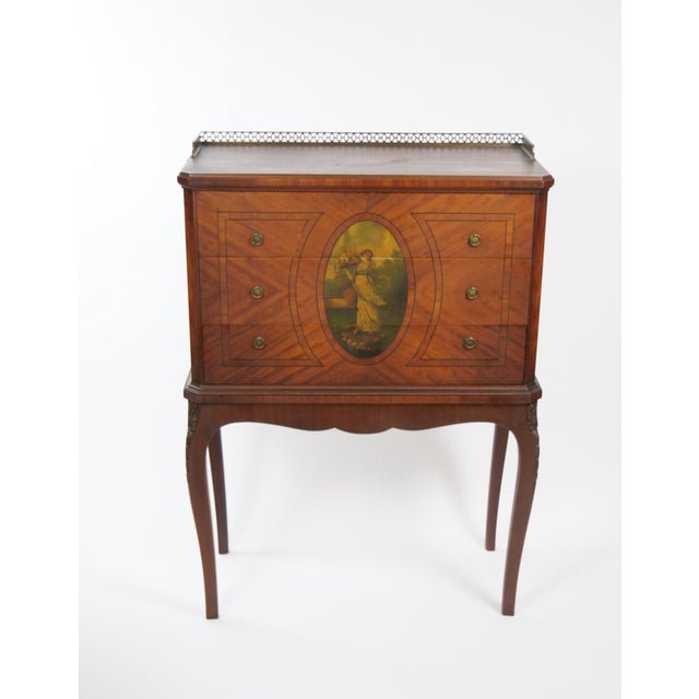 Antique Adam-Style Mahogany Silverware Cabinet, Early to Mid 19th Century For Sale - Image 13 of 13