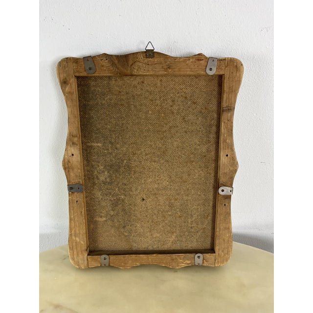 Large Mid-Century Murano Glass Wall Photo Frame, 1950s For Sale - Image 4 of 14