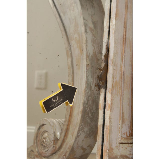 Early 21st Century Niermann Weeks Attributed Neoclassical Empire Style Scroll Carved Travertine Top 'Blenheim' Consoles - A Pair For Sale - Image 12 of 12