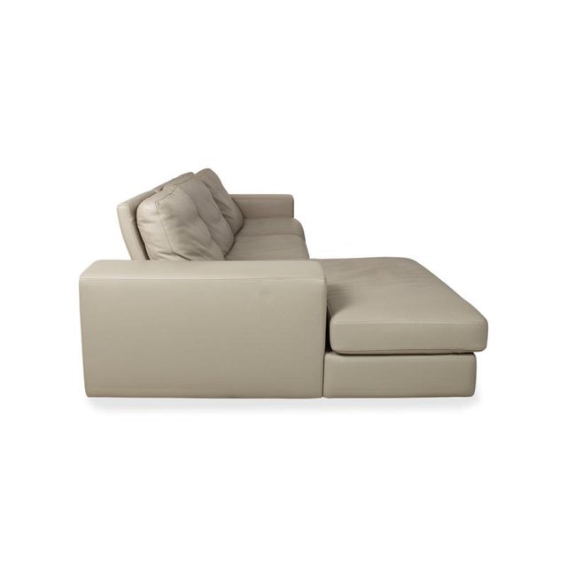 Cenova Leather Corner Sofa from BoConcept For Sale - Image 12 of 16