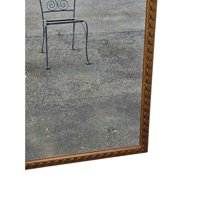 19th Century Hollywood Decorative Italian Gilded Hallway Mirror. For Sale - Image 13 of 14