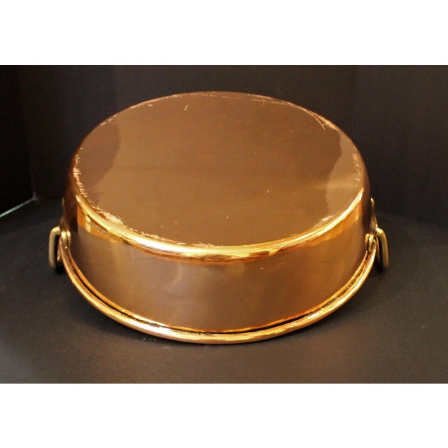 Metal Mid-19th Century English Copper & Brass Jelly Pan For Sale - Image 7 of 7