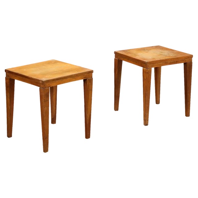 Side Tables, 1950s, Set of 2 For Sale