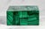 Stunning Vintage European Malachite Box Hand Cut Geometric Stone Mid Century Luxury Home Decor For Sale - Image 11 of 14