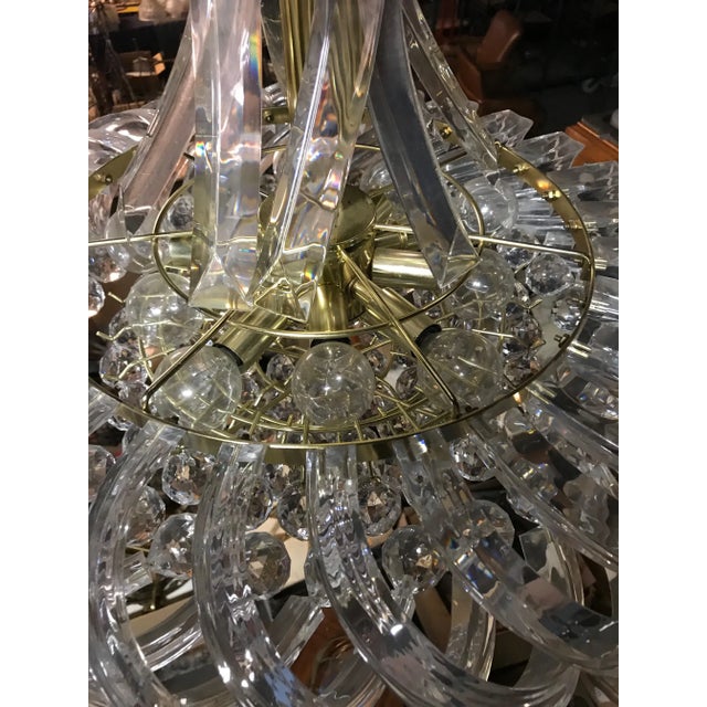 1960s Mid Century Chandelier Lucite and Decorative Balls For Sale In New York - Image 6 of 11