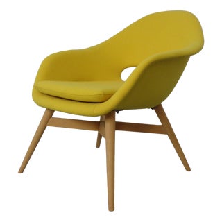 Shell Lounge Chair by Miroslav Navratil, Czech Republic, 1960s For Sale