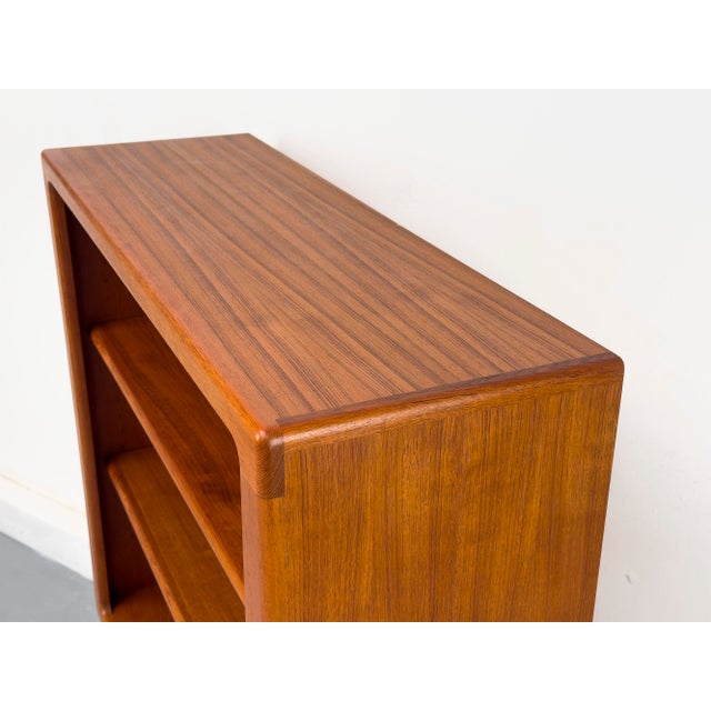 Brown Danish Teak Book Case from CFC Silkeborg, 1970s For Sale - Image 8 of 16