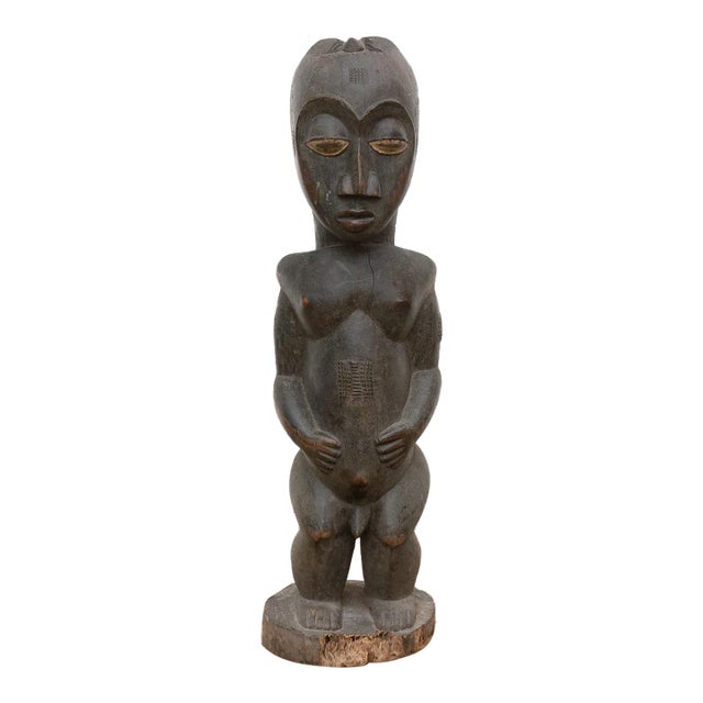 Impressive 57" Tall Antique Hemba Ancestor Figure For Sale