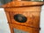 Wood Large Antique Biedermeier Figure Maple Pier Mirror For Sale - Image 7 of 12