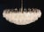 Art Deco Murano Glass 185 Transparent Glass Chandelier For Sale - Image 3 of 11