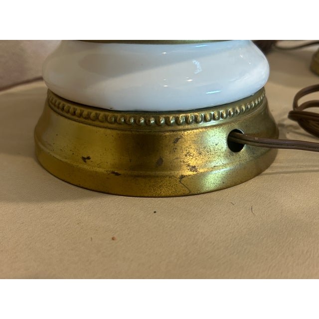 1960s Hollywood Regency Table Lamps For Sale - Image 4 of 4