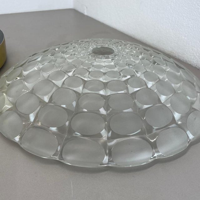 Glass Wall Light attributed to Peill and Putzler, Germany, 1970s For Sale - Image 16 of 18