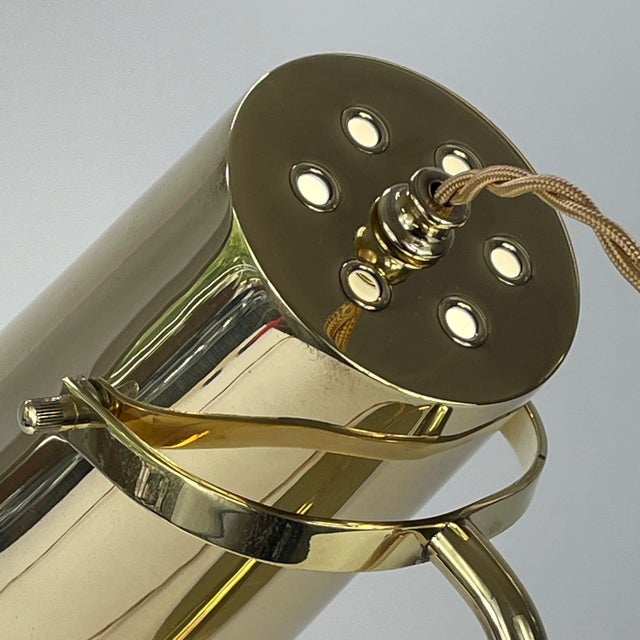 Finnish Adjustable Brass Table Lamp, 1940s For Sale - Image 15 of 18