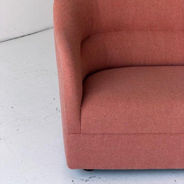 1970s Tight Back Sofa Attributed to Ward Bennett for Brickel Associates For Sale In Chicago - Image 6 of 10