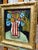 "Fancy Flowers" Oil in a Gilded Gold Frame For Sale In Los Angeles - Image 6 of 8