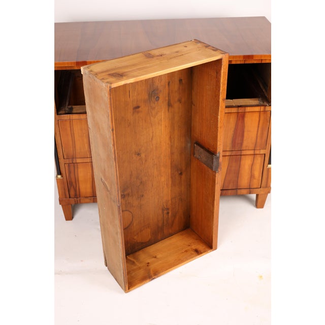 Antique Biedermeier Chest of Drawers in Applewood, 1820 For Sale - Image 6 of 13