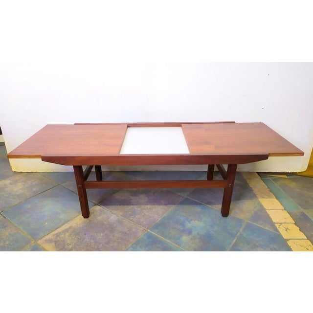 Vintage Italian Opening Coffee Table, 1950s For Sale - Image 4 of 10