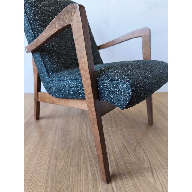 Mid-Century Modern Polish Type 300-138 Lounge Chair, 1970s For Sale - Image 3 of 18