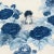 Contemporary Sample - Schumacher X Mary McDonald Lady Hollyhock Fabric in Delft For Sale - Image 3 of 5