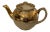1940s English Gilt Lustre Tea Pot For Sale