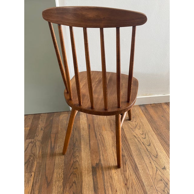 Mid-Century Liko Yugoslavia Rustic Modern Chair For Sale - Image 4 of 10