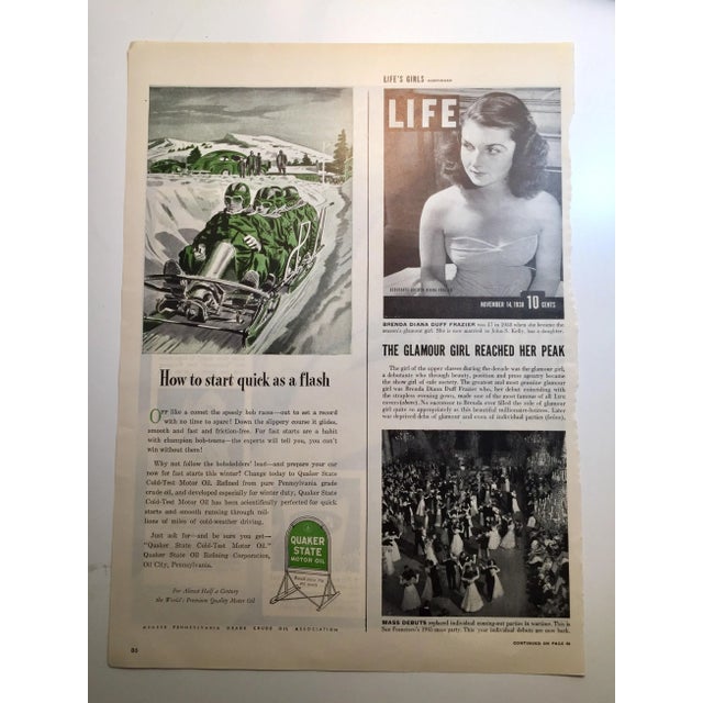 1946 Vintage Paquin's Hand Cream Ad For Sale - Image 4 of 4