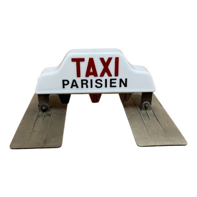 Vintage Taxi Advertising, 1970 For Sale