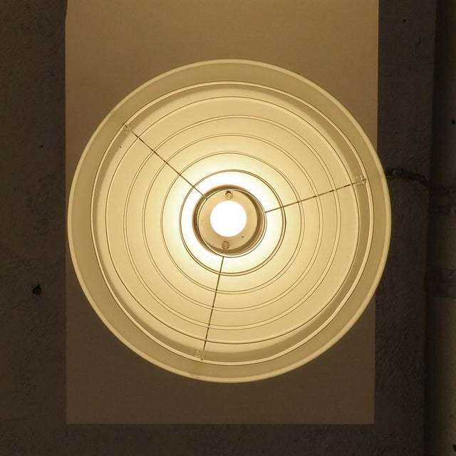 White Lisa Johansson-Pape Flushmount Light, 1960 For Sale - Image 8 of 10