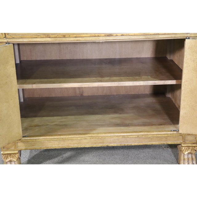 Wood Mid 20th Century Hand Painted Buffet For Sale - Image 7 of 12