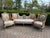 1940 French Louis XVI Pastel Cane Sofa Set - 3 Pc For Sale - Image 18 of 18