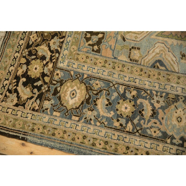 Vintage Distressed Heriz Carpet - 8'1" x 10'8" For Sale - Image 10 of 13