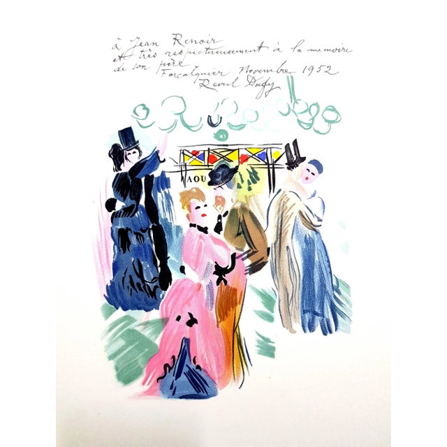 Wood Homage to Renoir - Lithograph 1965 For Sale - Image 7 of 7