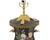 Contemporary Handcrafted Wrought Iron Table Lamp in the Style of Chelsea House. For Sale - Image 9 of 10