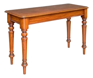 English Console Serving or Hall Table of Mahogany