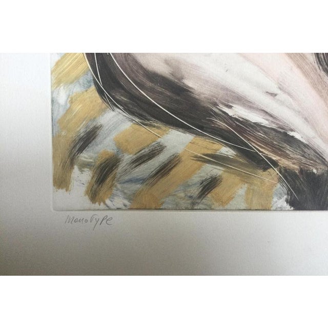 Romain Suzzoni, Entwined Couple, Monotype For Sale - Image 3 of 5