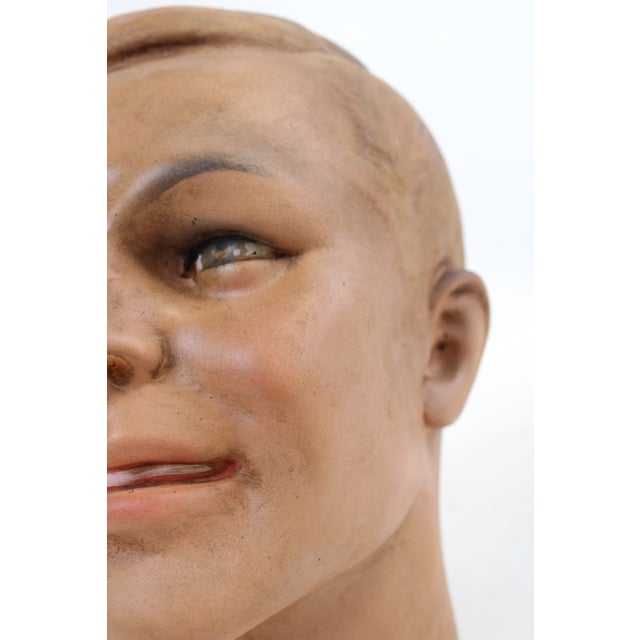 Handsome Mannequin Head - French For Sale - Image 11 of 12