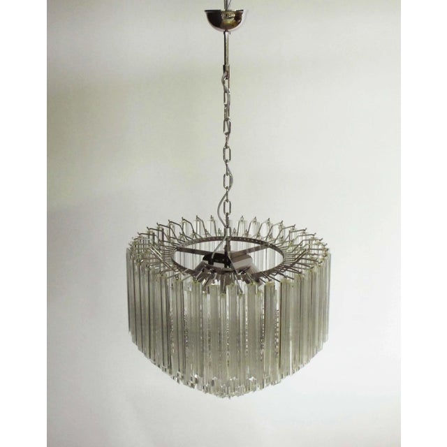 Murano Glass Chandelier, 1982 For Sale - Image 3 of 16