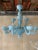 Matte Light-Blue Murano Style Glass Chandelier from Simoeng For Sale - Image 12 of 13