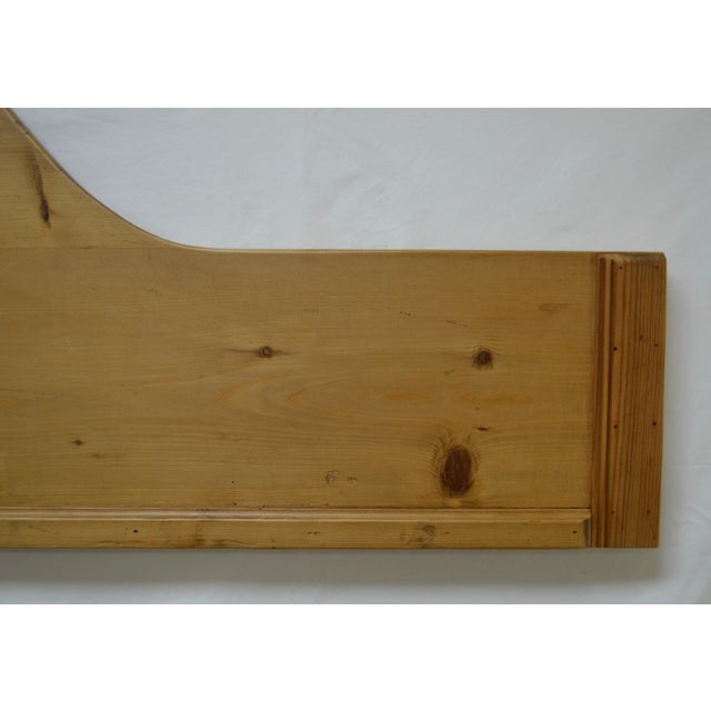 Antique Pine Queen Size Headboard Chairish
