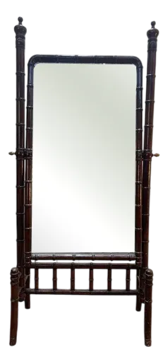 Dark Bamboo Psyche Mirror