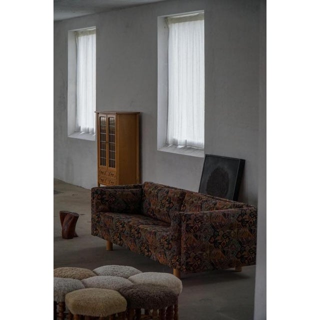 Brown Danish Modern Sofa from Søren Lund, 1970s For Sale - Image 8 of 16